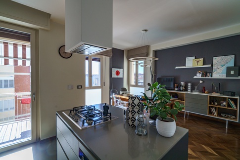 Open Space in stile moderno di 26 di Lorenzo Rossi Architetto