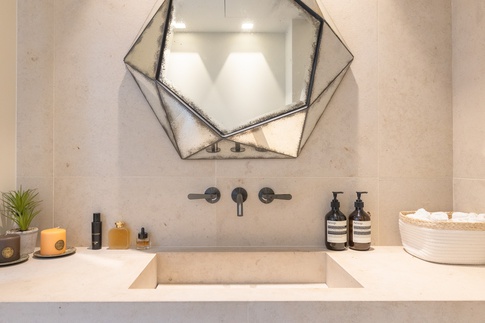 Bagno di Servizio in stile contemporaneo di 10 di Abitacolo Interni