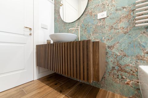 Bagno in stile classico di 10 di Salvatore Sito Interior Designer