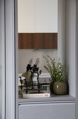 Open Space in stile vintage di 30 di Elena Russo Interiors