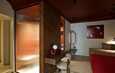 Camera da Letto in stile contemporaneo di 22 di Vincenzo Castaldo Architetto