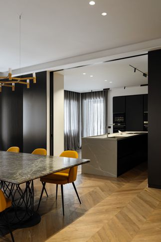 Cucina in stile contemporaneo di 27 di Maurizio Vesce  architettura