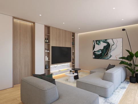 Open Space in stile moderno di 55 di doppiozero interior
