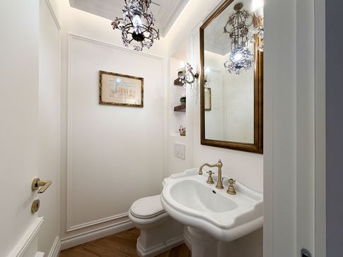 Bagno in stile contemporaneo di 2 di Studio Gaetano Riccardelli