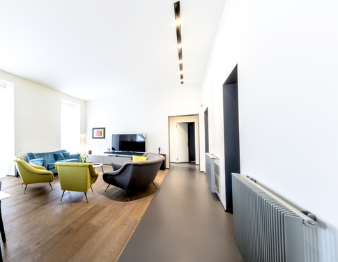 Soggiorno in stile contemporaneo di 60 di FAD Fucine Architettura Design