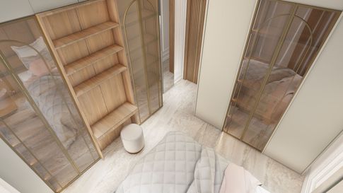 Camera da Letto in stile contemporaneo di 15 di Salvatore Sito Interior Designer