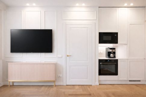 Open Space in stile glamour di 30 di Desearq studio - architettura e interior design