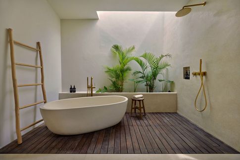 Bagno in stile tropicale di 13 di Riccardo Rubelli Architetto Bagno in stile tropicale di 13 di Riccardo Rubelli Architetto