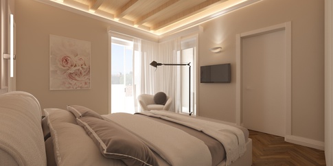 Camera da Letto in stile contemporaneo di 18 di SAMANTHA PASTRELLO INTERIOR DESIGN Camera da Letto in stile contemporaneo di 18 di SAMANTHA PASTRELLO INTERIOR DESIGN