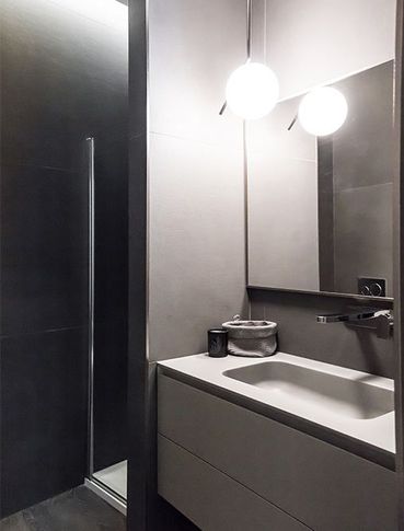 Bagno in stile contemporaneo di 4 di DOME studio Bagno in stile contemporaneo di 4 di DOME studio