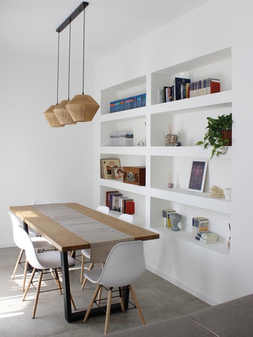 Open Space in stile moderno di 38 di Fei Atelier