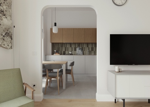 Soggiorno in stile scandinavo di 25 di OZ Interiors Soggiorno in stile scandinavo di 25 di OZ Interiors