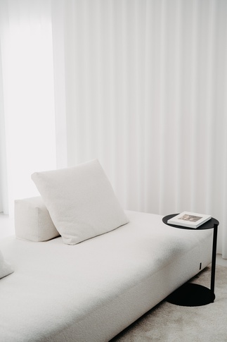 Open Space in stile minimal di 100 di Architetto Michelangelo Todisco