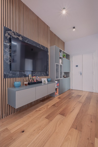 Open Space in stile contemporaneo di 33 di Arch.j Floriana Ferraioli