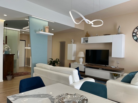 Open Space in stile contemporaneo di 45 di Architetto Eros Di Prima Open Space in stile contemporaneo di 45 di Architetto Eros Di Prima