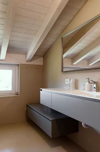 Bagno in stile contemporaneo di 15 di Silvana Barbato Bagno in stile contemporaneo di 15 di Silvana Barbato