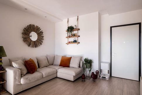 Soggiorno in stile mediterraneo di 40 di oRganiCa aRCh studio