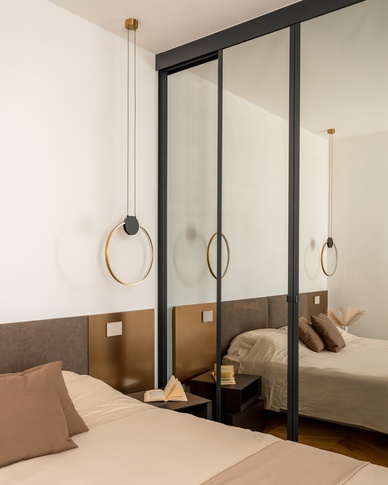 Camera da Letto in stile moderno di 17 di doppiozero interior