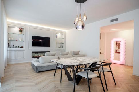 Open Space in stile contemporaneo di 45 di Gianluca Chiocca Interior Design Studio