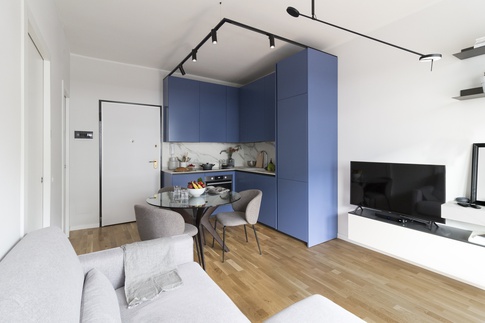 Open Space in stile contemporaneo di 25 di induestudio