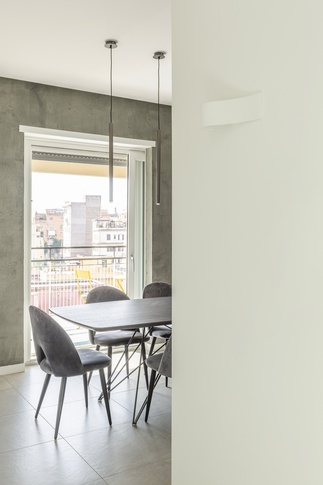 Soggiorno in stile urban di 35 di Alessandra Avagnano Architetto