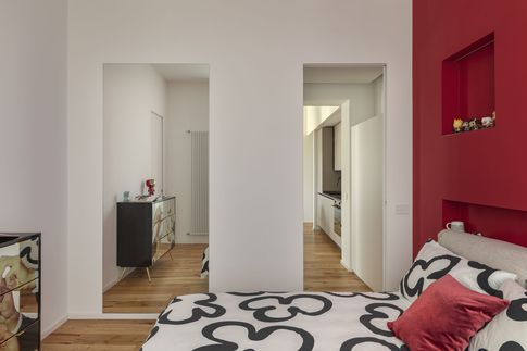Camera da Letto in stile contemporaneo di 12 di tapas studio
