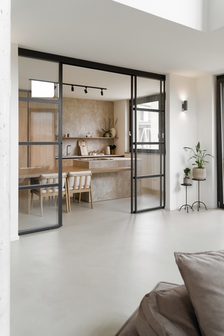 Cucina in stile soft industrial di 18 di Simona Fogalesi interior designer