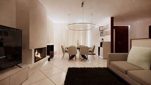 Open Space in stile contemporaneo di 33 di JZ Home Emotions