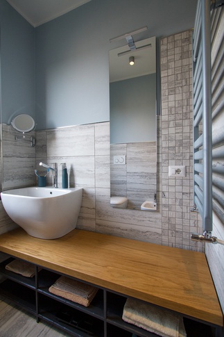 Bagno in stile contemporaneo di 7 di OZ Interiors Bagno in stile contemporaneo di 7 di OZ Interiors