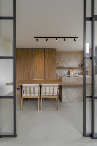 Cucina in stile soft industrial di 18 di Simona Fogalesi interior designer