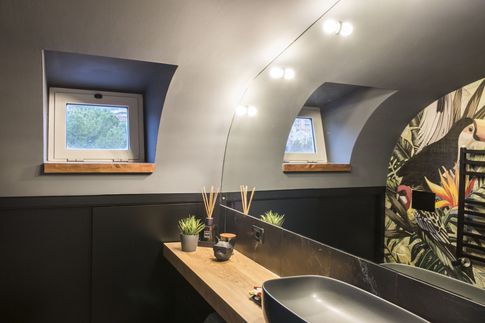 Bagno in stile urban jungle di 5 di SMartSTUDIO Bagno in stile urban jungle di 5 di SMartSTUDIO