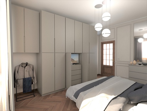 Camera da Letto in stile contemporaneo di 17 di Francesca Boglio Architetto Camera da Letto in stile contemporaneo di 17 di Francesca Boglio Architetto