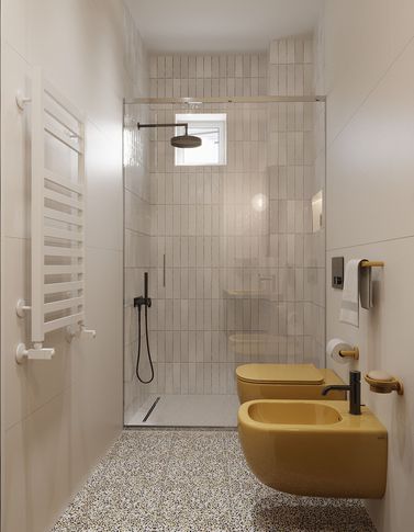 Bagno in stile classico di 7 di Elena Russo Interiors Bagno in stile classico di 7 di Elena Russo Interiors