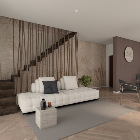 Open Space in stile contemporaneo di 36 di IN.D.AR project