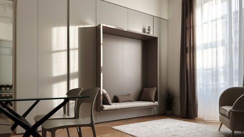 Open Space in stile contemporaneo di 32 di kkarchitecture