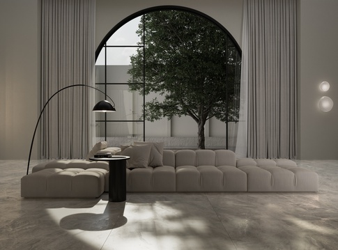 Open Space in stile minimal di 150 di Debora Carminatti