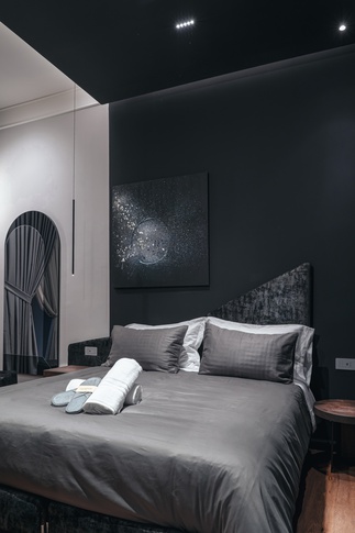 Camera da Letto in stile contemporaneo di 19 di RAG Architettura di Giuseppe Raimondo Architetto