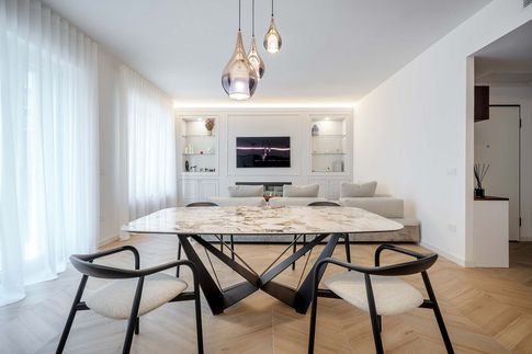 Open Space in stile contemporaneo di 45 di Gianluca Chiocca Interior Design Studio