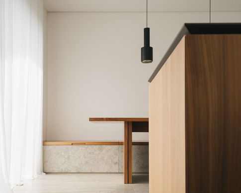 Sala da Pranzo in stile minimal di 20 di Didonè Comacchio Architects
