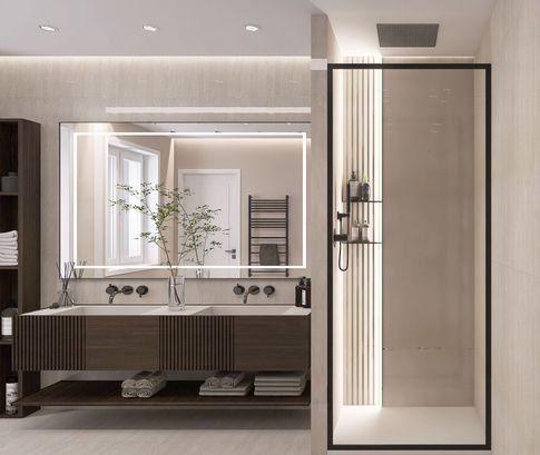 Bagno in stile classico di 7 di Wephouse