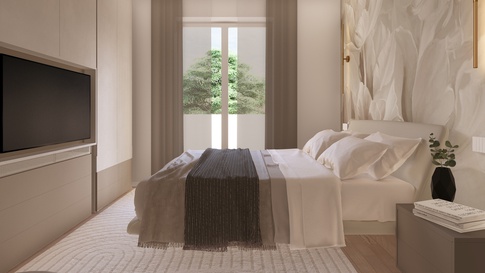 Camera da Letto in stile contemporaneo di 14 di Melissa Domenici Architetto Camera da Letto in stile contemporaneo di 14 di Melissa Domenici Architetto
