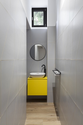 Bagno in stile contemporaneo di 3 di ArchitetturaMastroleo Bagno in stile contemporaneo di 3 di ArchitetturaMastroleo