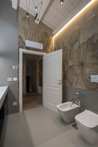 Bagno in stile moderno di 7 di MICHELE VOLPI STUDIO INTERIOR DESIGN
