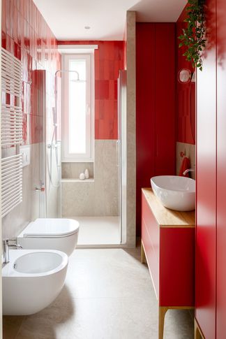 Bagno in stile moderno di 5 di LD Arch & Design