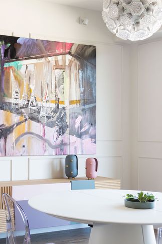 Sala da Pranzo in stile eclettico di 23 di ZPSTUDIO