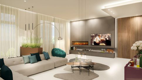 Soggiorno in stile moderno di 75 di MICHELE VOLPI STUDIO INTERIOR DESIGN