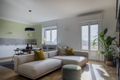 Open Space in stile moderno di 40 di studioaria