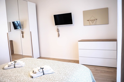 Camera da Letto in stile contemporaneo di 14 di Jessica Damiani architetto