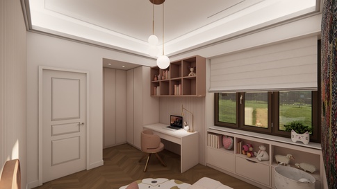 Cameretta Bambini in stile contemporaneo di 14 di Studio Gaetano Riccardelli