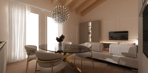 Open Space in stile contemporaneo di 26 di SAMANTHA PASTRELLO INTERIOR DESIGN